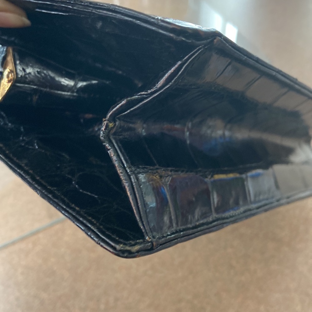 Pelletterie Genuine Crocodile Vintage Handbag & Cardholder - Picture 7 of 16